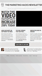 Mobile Screenshot of marketinghacksnews.com